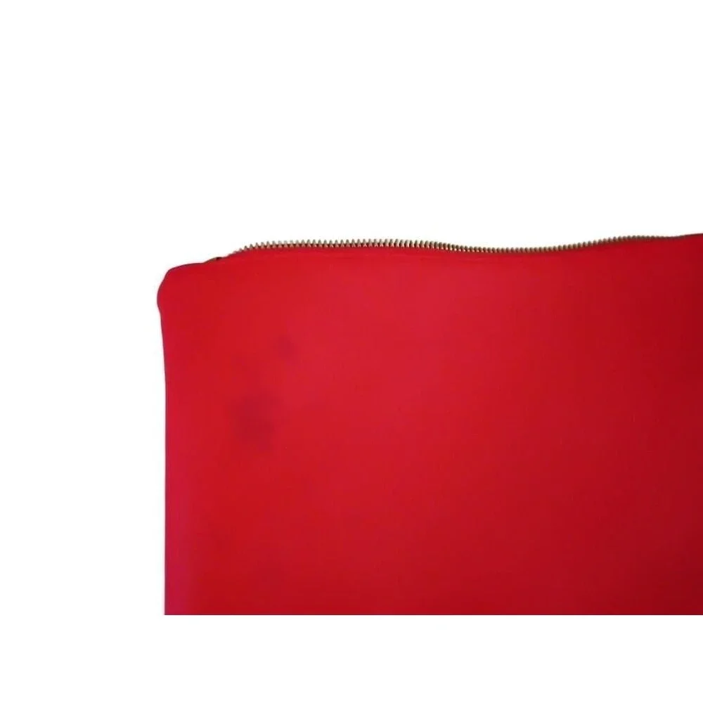 Shiseido Red Novelty Wristlet Cosmetic Pouch